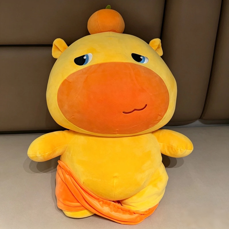 Large Capybara Plush Toy, Pufferfish Doll, Valentine's Day Gift for Best Friend or Girlfriend, Birthday Gift, Pillow Large Capybara Plush Toy, Pufferfish Doll, Valentine's Day Gift for Best Friend or Girlfriend, Birthday Gift, Pillow
