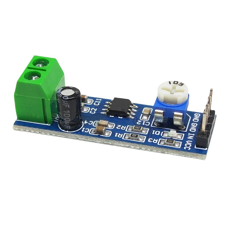 LM386模块 200倍增益 音频放大器模块 音频功率 放大电路板