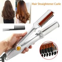Rotating Hair Curler Straightener Iron Wet And Dry Electric