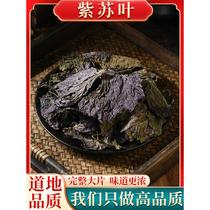 Perilla leaves Chinese medicinal materials Sichuan dried perilla leaves powder foot soaks baths tea water non-wild perilla leaves fresh dried goods