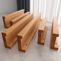 Practical wall shelf shelf partition wall hanging wall shelf living room TV wall decoration one-word wooden board