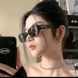 Солнцезащитные очки на солнечной энергии, кошачий глаз, премиум класс, защита от ультрафиолета