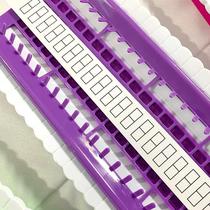 Cross-stitch wire organizer 50-bit wire winding wire organizer embroidery tool artifact winding board can tie mark color number pins