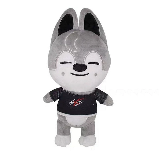 Часы 20 см с задним механизмом OOP LUSH TOYS Stray Kids Карманное плюшевое животное Stray Kids плюс