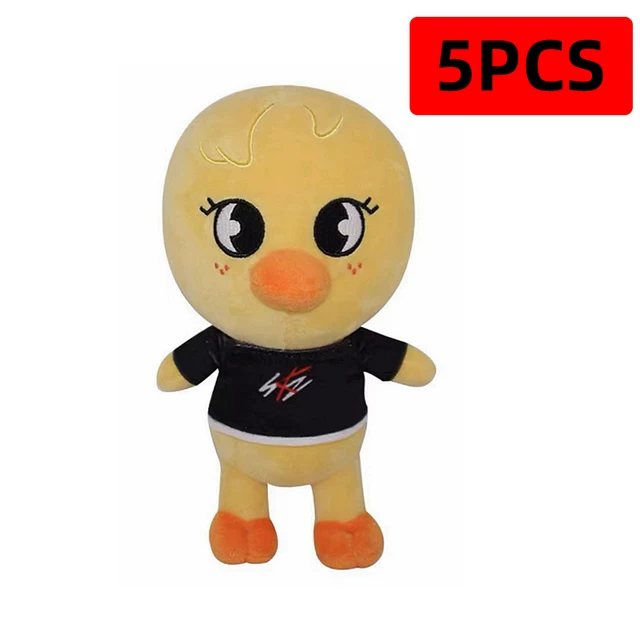 Часы 20 см с задним механизмом OOP LUSH TOYS Stray Kids Карманное плюшевое животное Stray Kids плюс