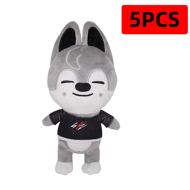 Часы 20 см с задним механизмом OOP LUSH TOYS Stray Kids Карманное плюшевое животное Stray Kids плюс