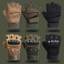 German outdoor tactical fitness motorcycle sports gloves mens fingerless riding half-finger Lua summer mountaineering non-slip