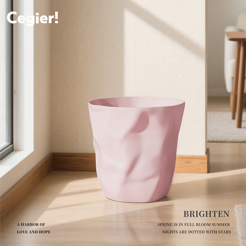 Cegier. High-Quality, Stylish Waste Bin Without Lid for Home, Bedroom, Living Room, Kitchen, Bathroom, Office