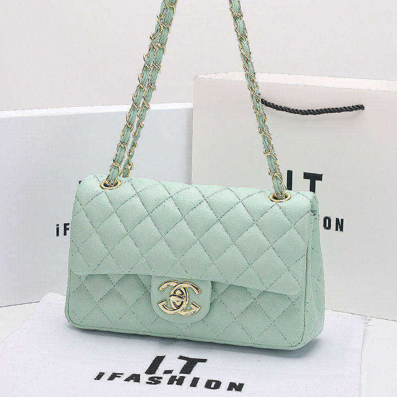 New Chanel Women's Bag 2026 New Model New Year Gift Classic Cf Small Chanel-Style Chain Shoulder Crossbody Bag