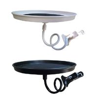 Car Table Cup Holder Universal Practical Black Plastic
