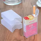 Пластиковый прозрачный портсигар, портативный защитный чехол