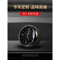 Car clock ornaments car high-precision luminous electronic watches interior decorations high-end car quartz clocks