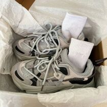Womens Chunky Sneakers Thick Bottom Platform Vulcanize Shoe