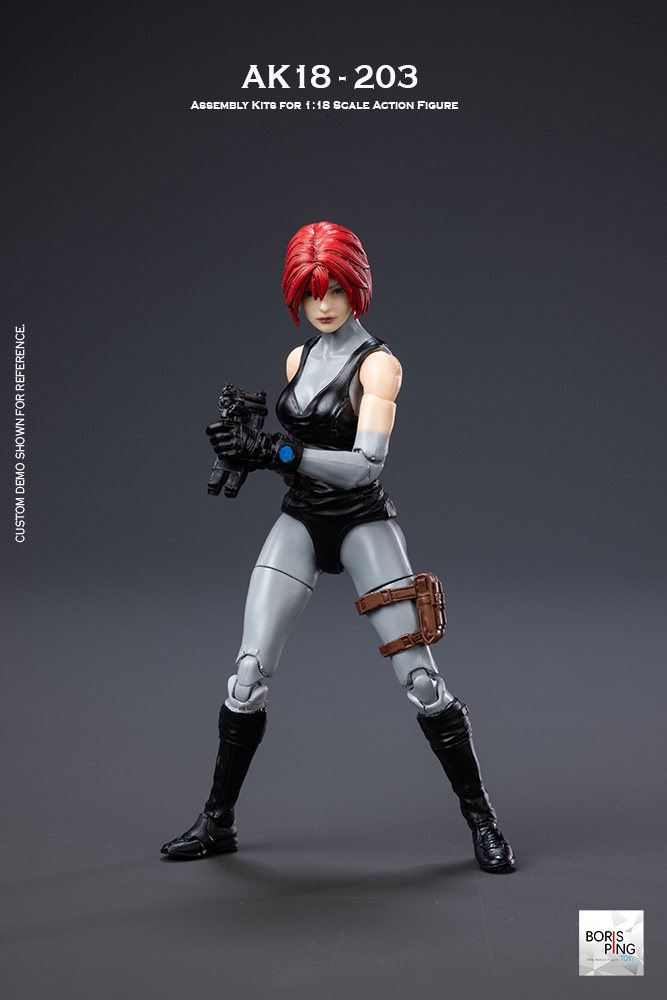 BORISPING TOYS AK18-203 Dino Crisis Regina 1/18 Action Figure
