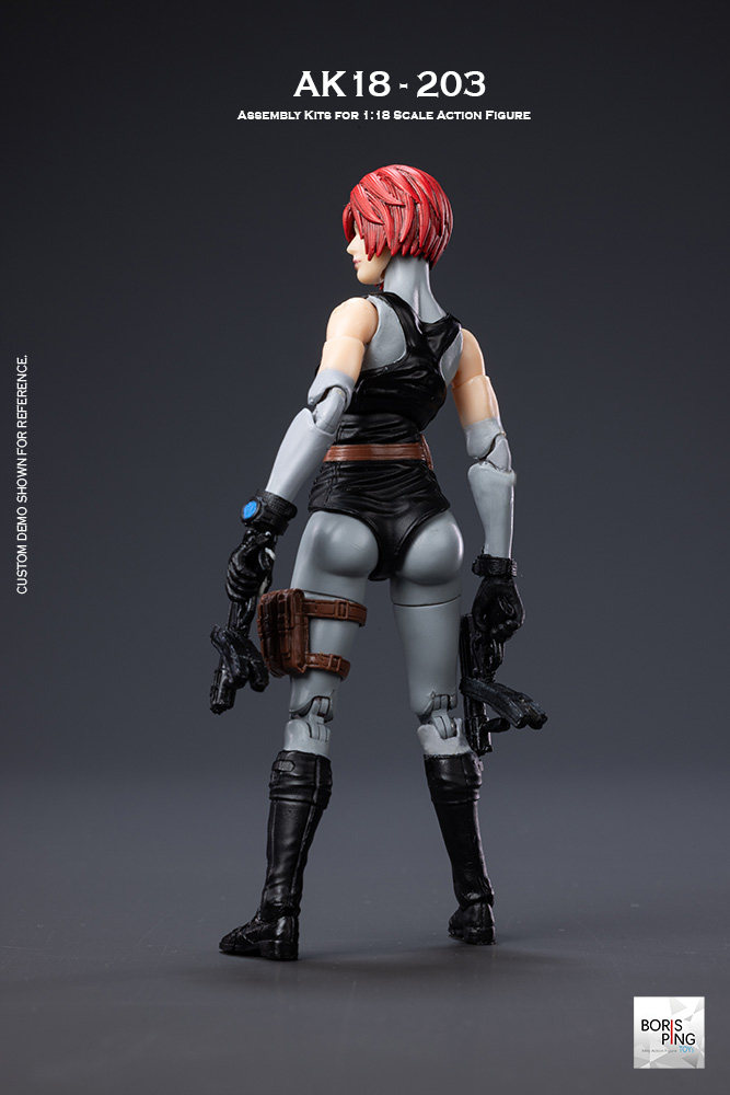 BORISPING TOYS AK18-203 Dino Crisis Regina 1/18 Action Figure