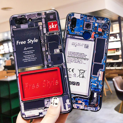 华为nova3手机壳套男款潮牌nova3i电池外壳个