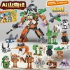 Foreign Ai Shanhaijing Children's Buildable Building Blocks Fusion Monster Educational Toys Boys' Birthday Gift