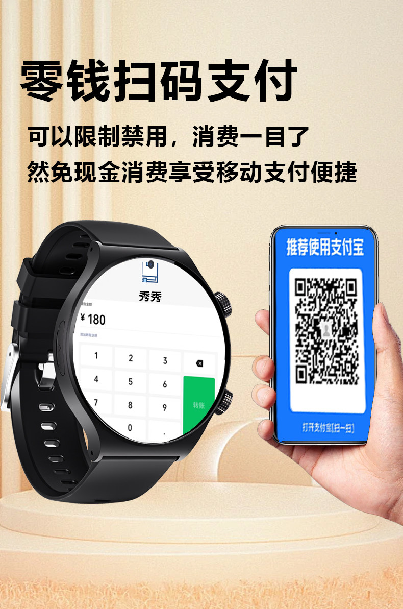 【 New Anti-drop Screen 】 Children's and Students' smartwatches for boys and girls in junior high school and high school, water-resistant 5G with SIM card insertion undefined