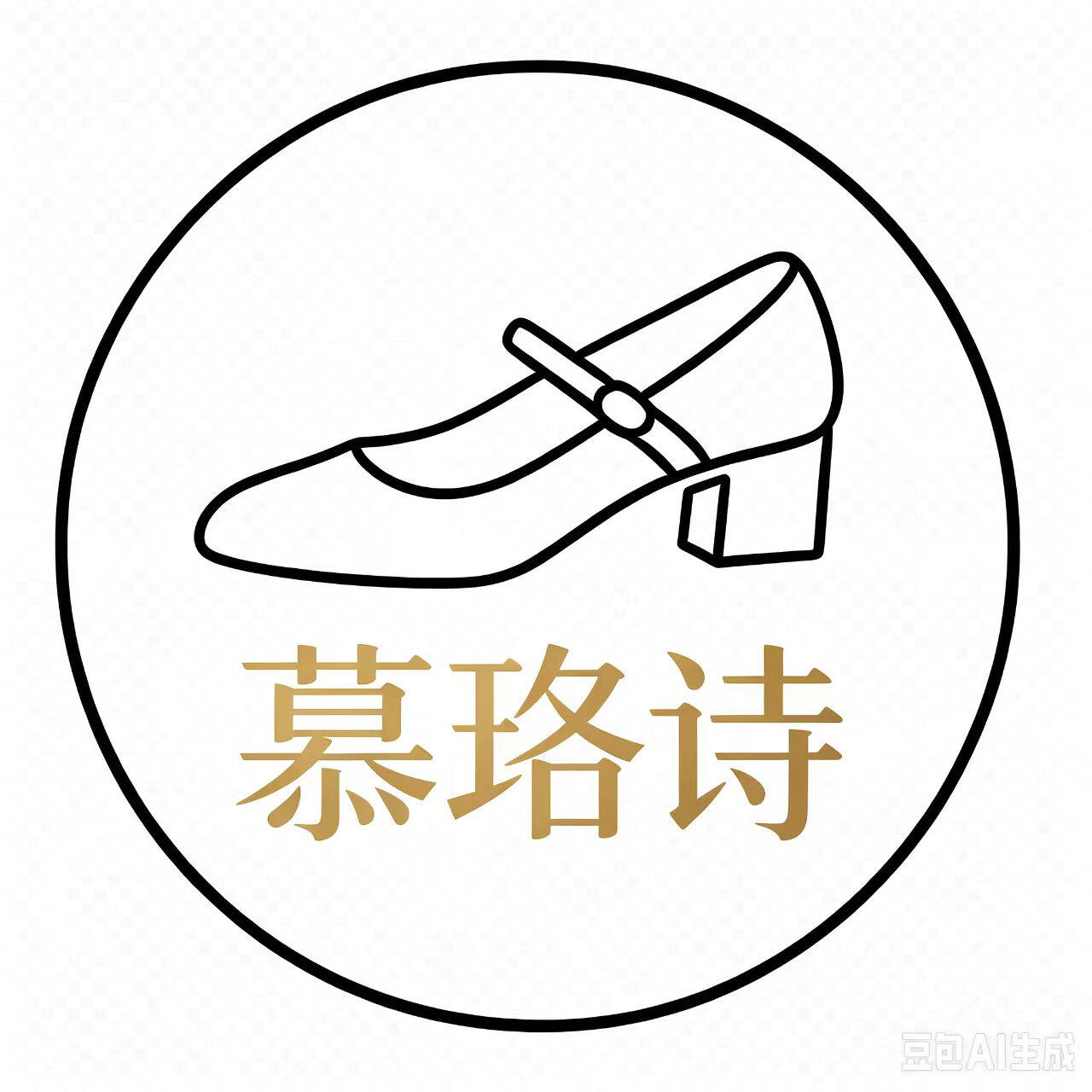 慕珞诗真皮女鞋企业店的LOGO
