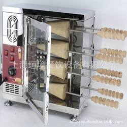 Customized chimney bread cake oven ice cream chimney roll bread equipment Hungary empty bread rolling machine