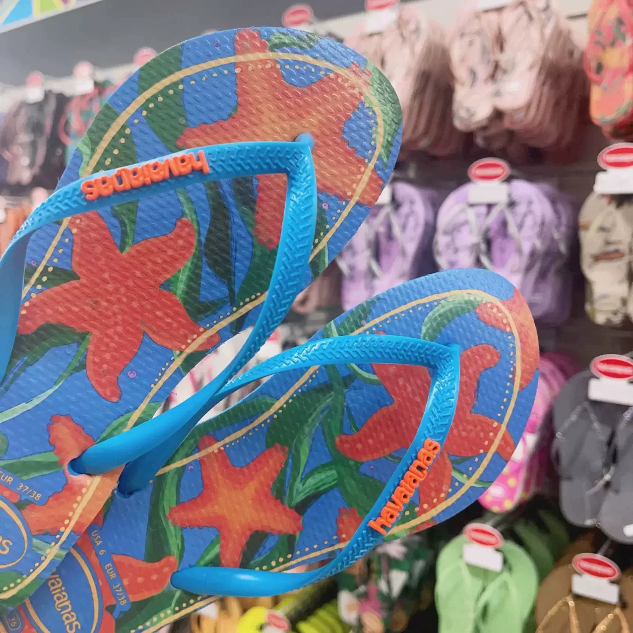 25 пар новых havaianas Havana slim floral резиновые нескользящие сандалии повседневные плоские пляжные тапочки