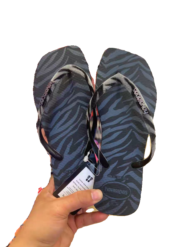 НовыеHAVAIANAS леопардовые велверсы Гавана человеческий персонаж драговата противоскользящие шлепанцы для ванной комнаты