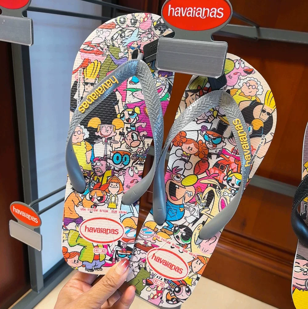 Новые шлепанцы Havaianas Brazil Havana с мягкой подошвой, летняя верхняя обувь, антискольжение, пляжные домашние сандалии
