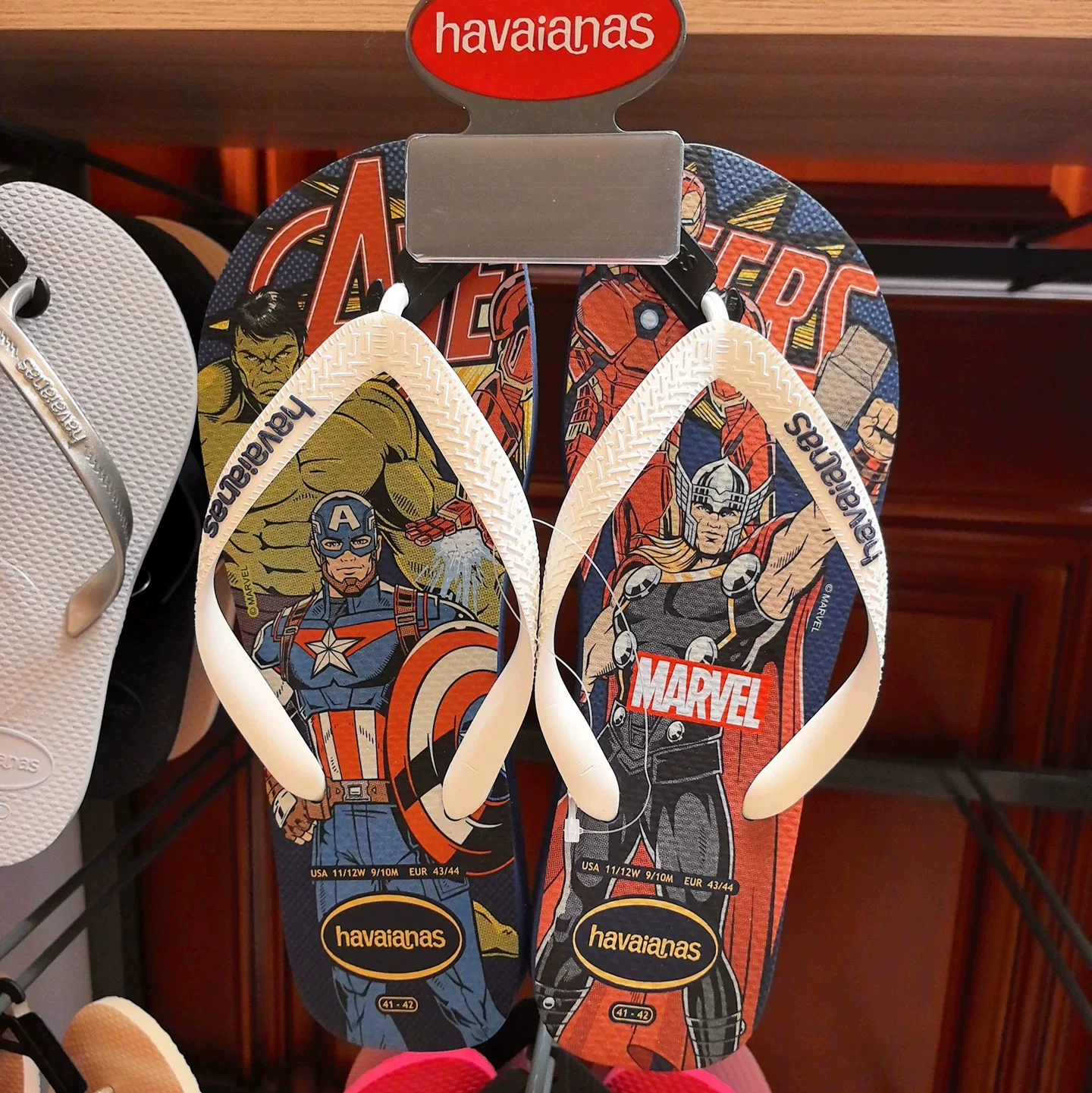 26 новых шлепанцев Havaianas Havana летом, пляжные сандалии мужские тапочки с Spider-Man Marvel