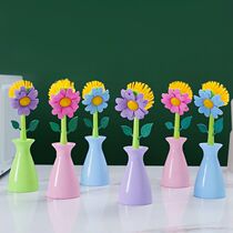 Large pot brush pot brush cute dishwashing artifact no dirty hands no stick pot no damage to the pot brush household kitchen brush