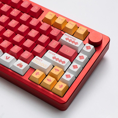 LEOBOG Механическая клавиатура комплект HI8 Термоублимация клавиша Mabine PBT HI75 Оригинальная высота Dragon Year Limited