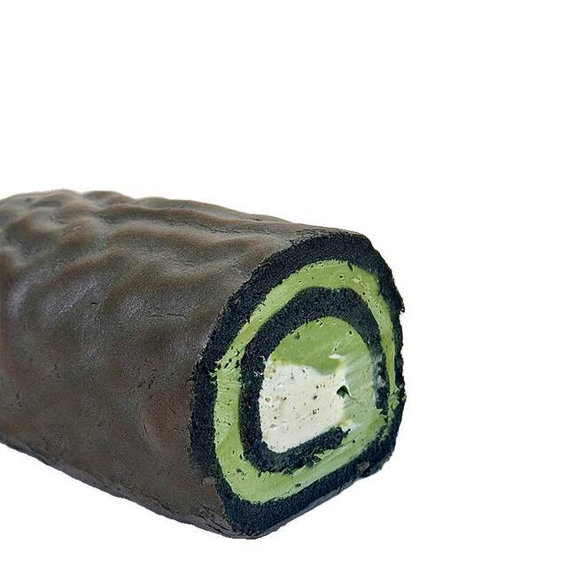 Black Gold Matcha Jasmine Animal Cream Sauce Handmade Sandwich Cake Freshly Made Dessert Cake Ready-To-Eat Breakfast