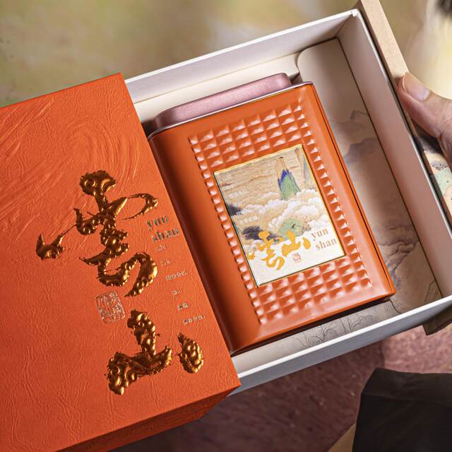 X Cui Chun Yuan Da Hong Pao 2025 New Tea Authentic Wuyi Rock Tea Cinnamon Strong Aroma Tea Mid-Autumn Festival Gift Box