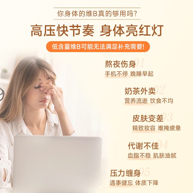 Greenlife Vitamin B Complex Vitamin C Adult Vc Capsules Complex Vitamin Biotin Health Supplement 60 Capsules/Bottle