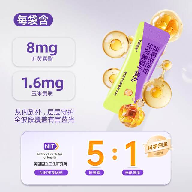 [4-Box Set Promotion]Dr. Duo's Patented Lutein Ester Small Capsule Beads for Children and Students