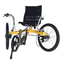 TRI-MATRIX recumbent tricycle with disc brake removable recumbent bike leisure transportation and riding recumbent bicycle