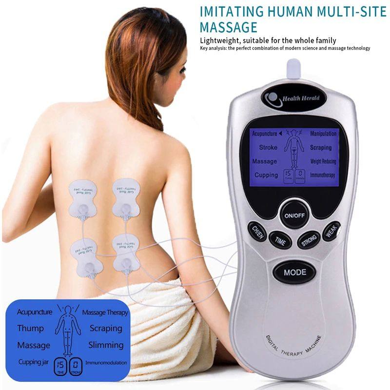 8-Mode Electric Tens Muscle Stimullator EMS Acupunarchitecture Face -