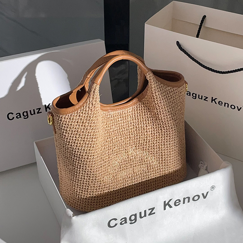 Official Website Small C&K2026 New Holiday Style Handmade Handbag Crossbody Straw Bag Lazy Style Woven Straw Bag for Women Official Website Small C&K2026 New Holiday Style Handmade Handbag Crossbody Straw Bag Lazy Style Woven Straw Bag for Women