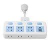 Short-Term Office and Home Use Power Strip with Usb, Independent Switches, Multi-Functional, One-To-Multiple Socket Adapter