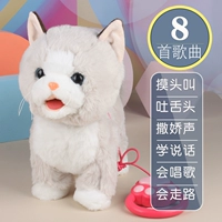 [Лизать кот хаки] прикоснись к головой и научись говорить+музыку