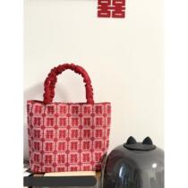 Wedding bag bride 囍 2024 new red mother wedding bag souvenir female bridesmaid festive Chinese handbag