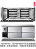Air-Cooled Frost-Free Commercial Refrigeration Workbench Fresh-Keeping Freezer 1.8m Flat Freezer Kitchen Workbench Refrigerator