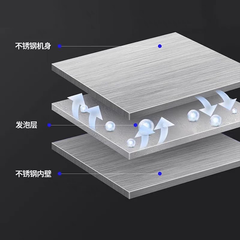Air-Cooled Frost-Free Four-Door Refrigerator Commercial Large-Capacity 4-Door Vertical Dual-Temperature Refrigeration and Freezing Console Freezer