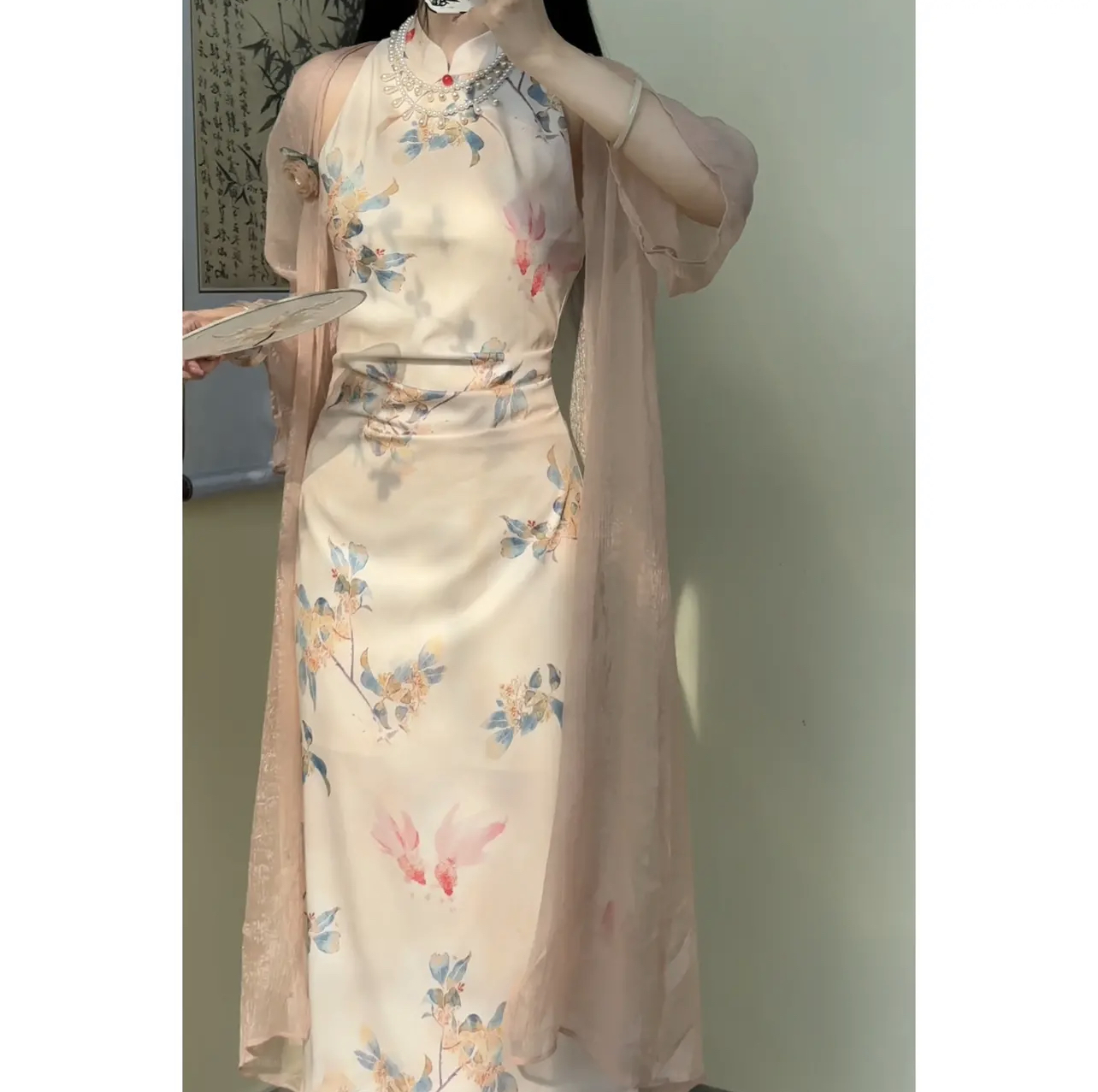  S+Model B: Long shawl-delivery chest flower code  