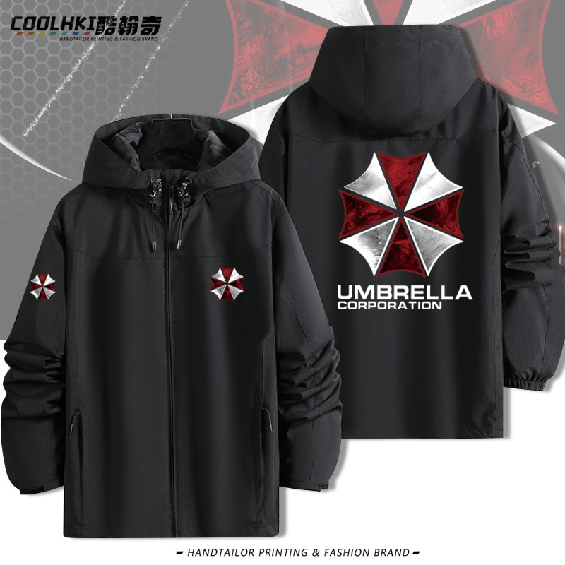 Biohazard Umbrella Company Merchandise: Jackets, Coats, Spring and Autumn Clothing, Trendy