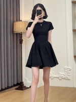 Черный приталенный корсет для принцессы, французский стиль, для формы тела «груша», подходит для подростков, изысканный стиль, в корейском стиле