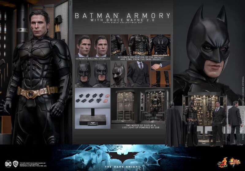 Hottoys Ht Mms750 Batman Armor Vault Gnauc Bruce Wayne 2.0 Hottoys Ht Mms750 Batman Armor Vault Gnauc Bruce Wayne 2.0