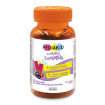 Pediakid Pedic Sleep Gummy Bears Linden Tree Chamomile Childrens Natural Plant Extract Good Sleep and Noise