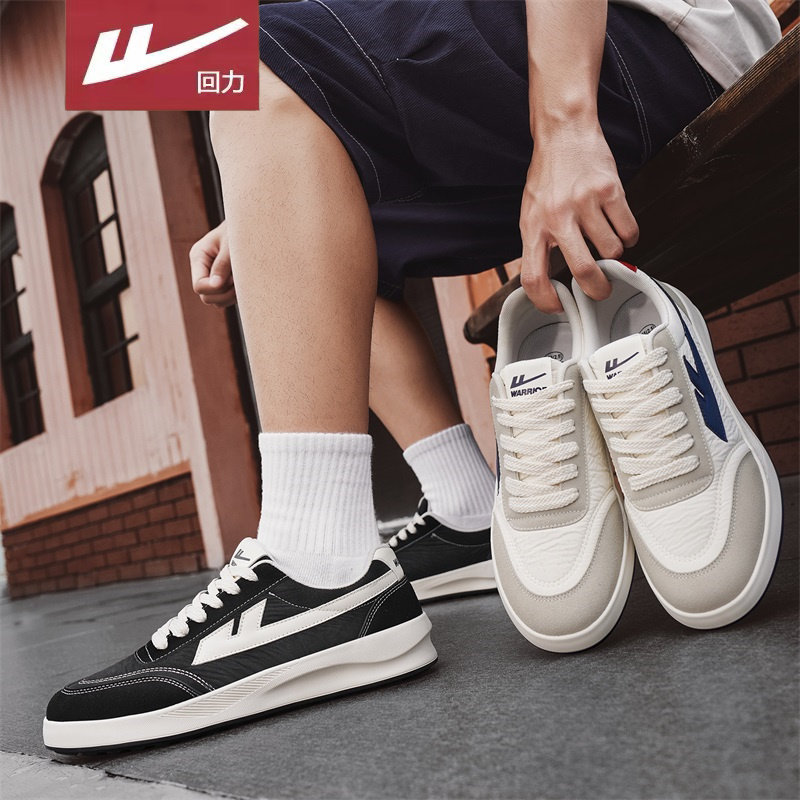 Pull-Back Shoes Men's Shoes 2025 New Summer Breathable Men's Casual Sports Sneakers Thick-Soled White Shoes Men's Versatile