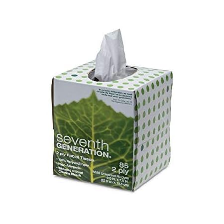 Seventh Generation Chlorine-Free Facial Tisdue 85 Sh (Pac-Ta