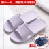 Mua một tặng một dép dành cho nữ mùa hè nhà bốn mùa nhà trong nhà cặp đôi phòng tắm tắm dép chống trượt dành cho nam dép da Dép